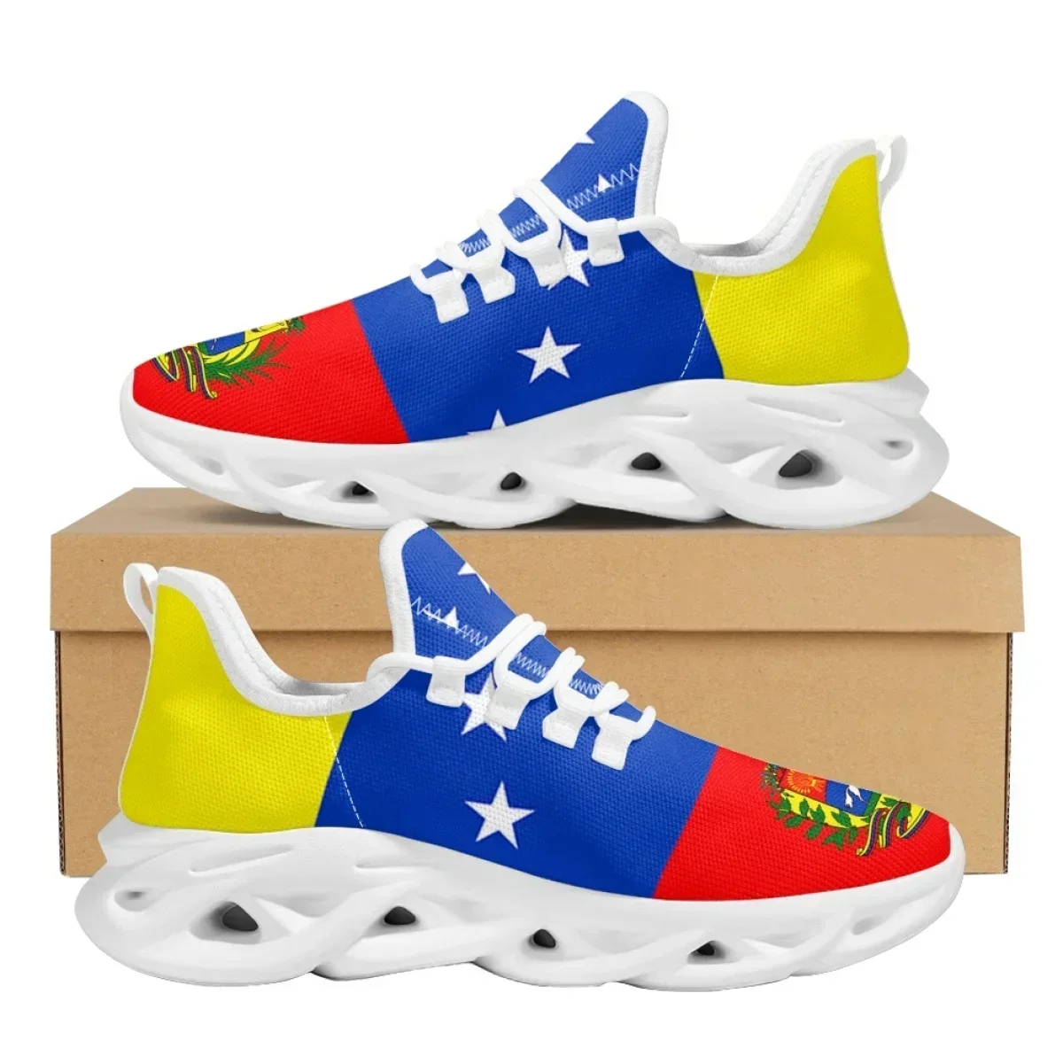 Running Z - Venezuela Flag Sneakers for Womens Mens