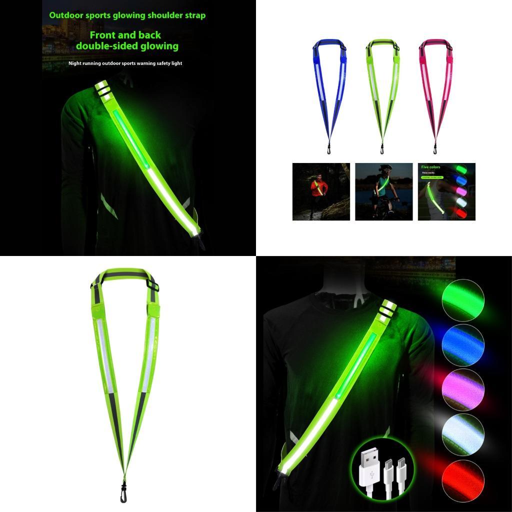 High And Running Gear - R6FE High Brightness LED Reflective Belt