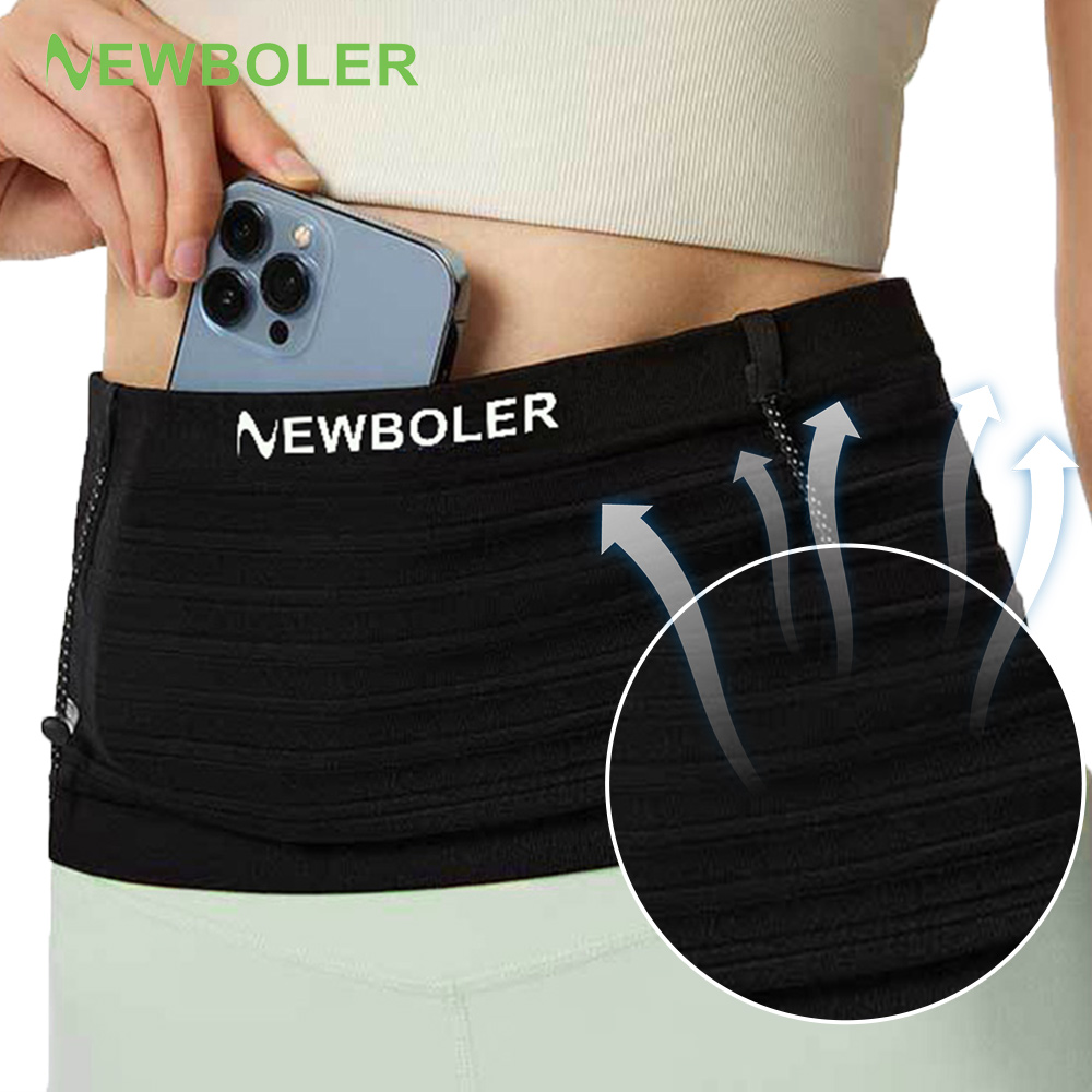 Running Gear Bag - NEWBOLER Elastic Sports Waist Bag Pack