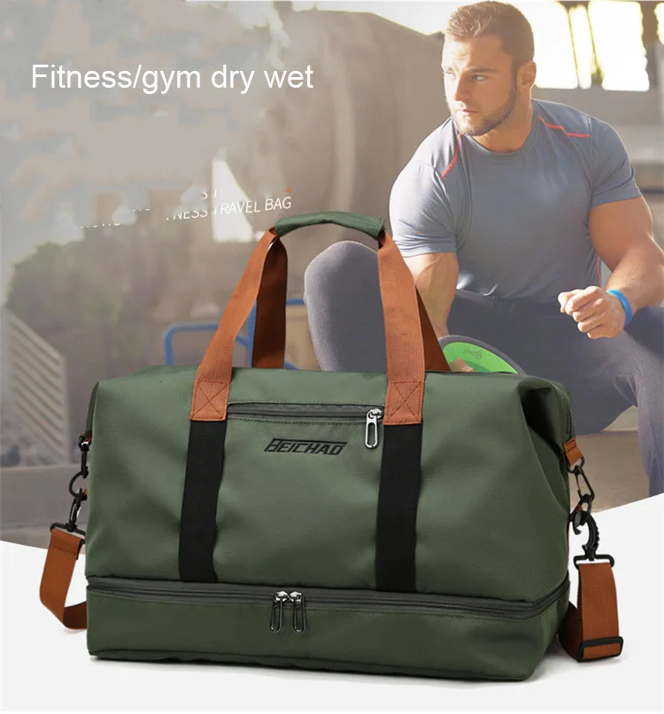 Running Gear Bag - Travel Gym Bag Short-distance Luggage Portable