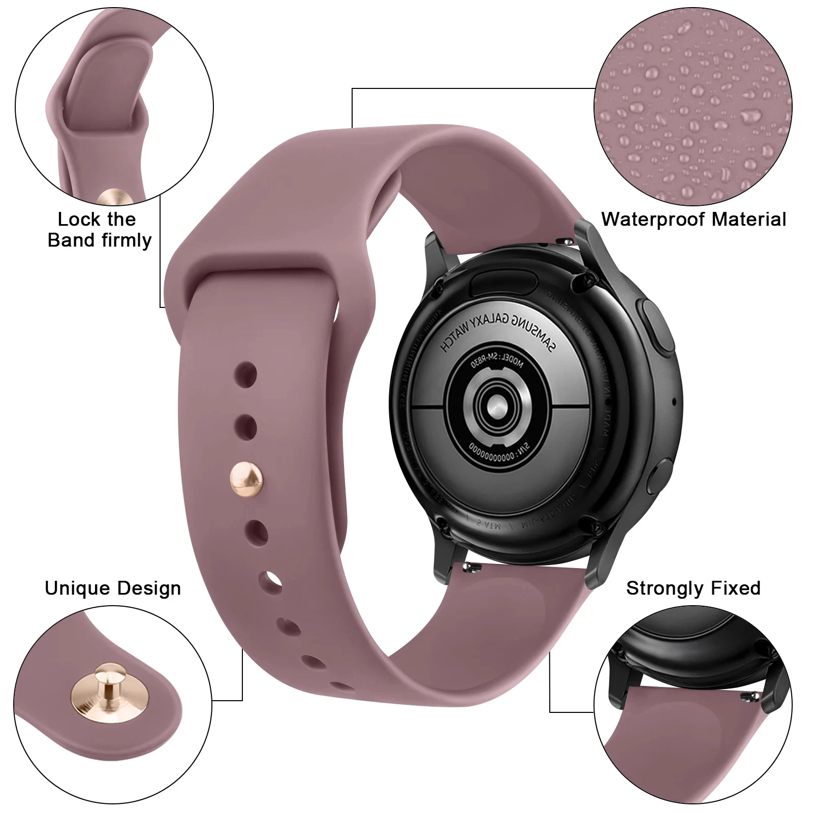 Silicone Watch Band for Huawei - Runners Gear ulasan dan harga