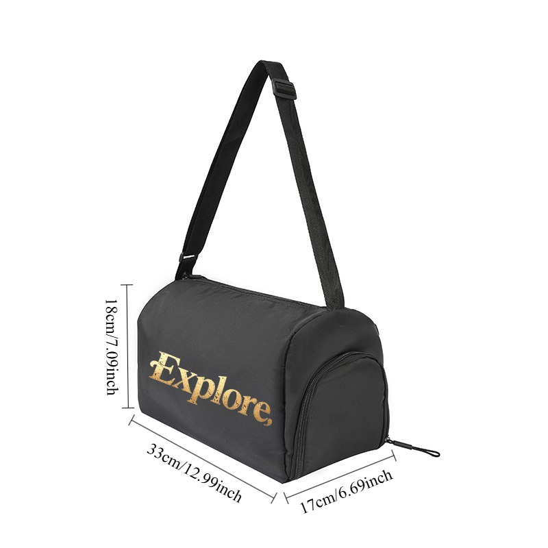 Nature Print Oxford Fitness Ba - Running Gear Bag ulasan dan harga