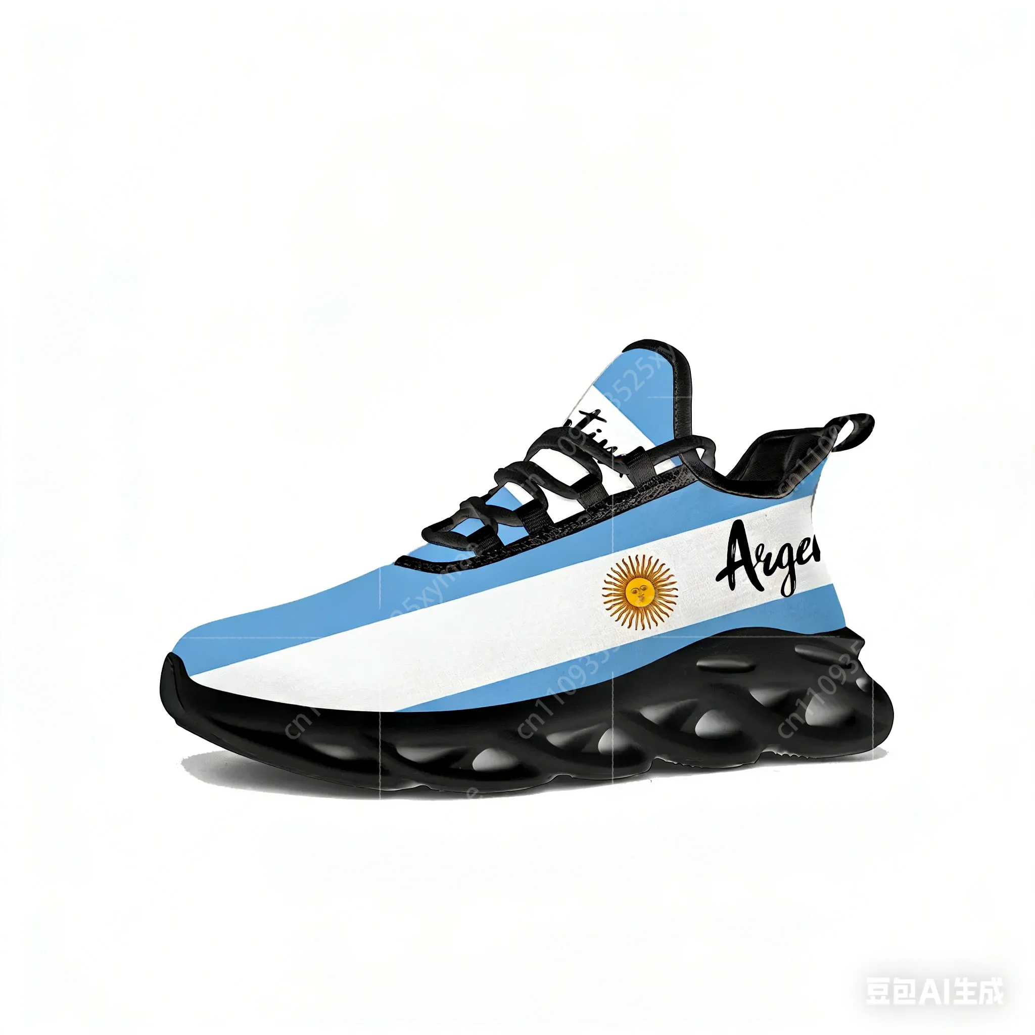Argentine Flag Flats Sneakers  - Running Z ulasan dan harga