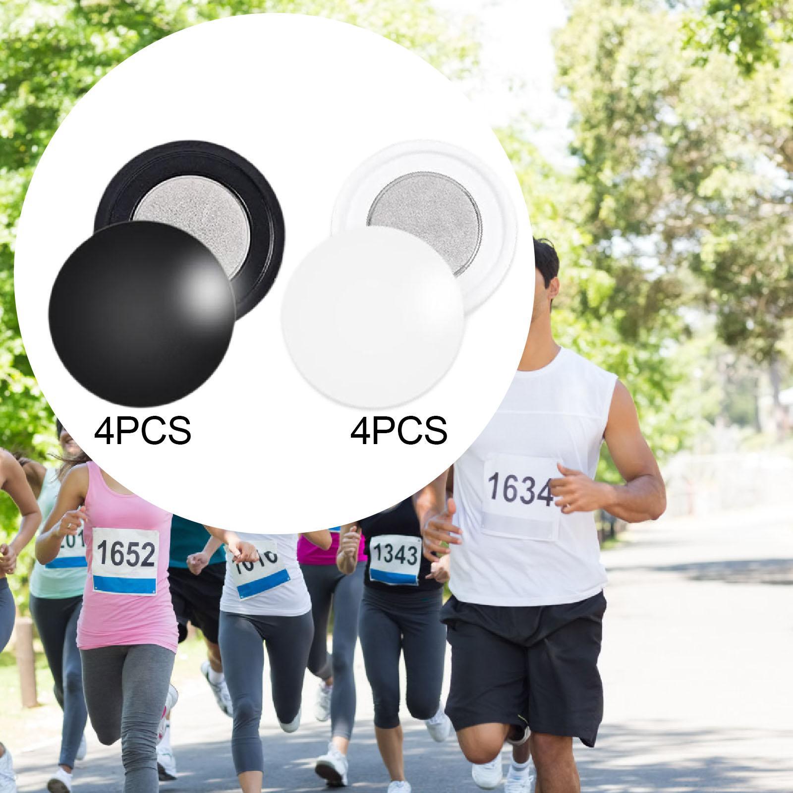 4 Pair Magnetic Race Bib Clips - Running Gear Track ulasan dan harga