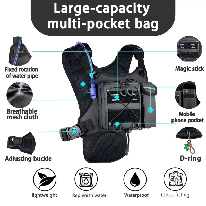 ​High-Quality Tactical Vest Ch - High And Running Gear ulasan dan harga