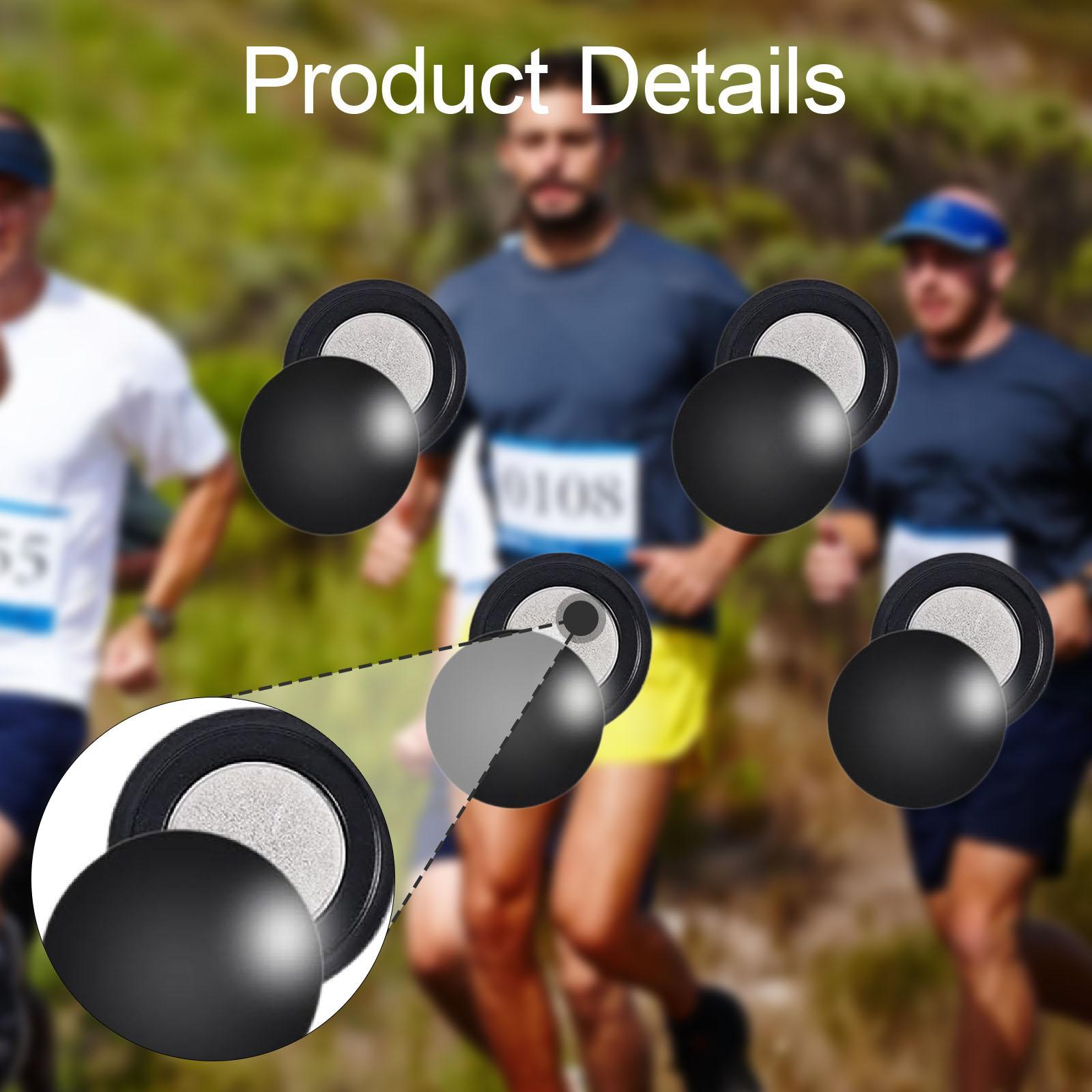 4 Pair Magnetic Race Bib Clips - Running Gear Track ulasan dan harga