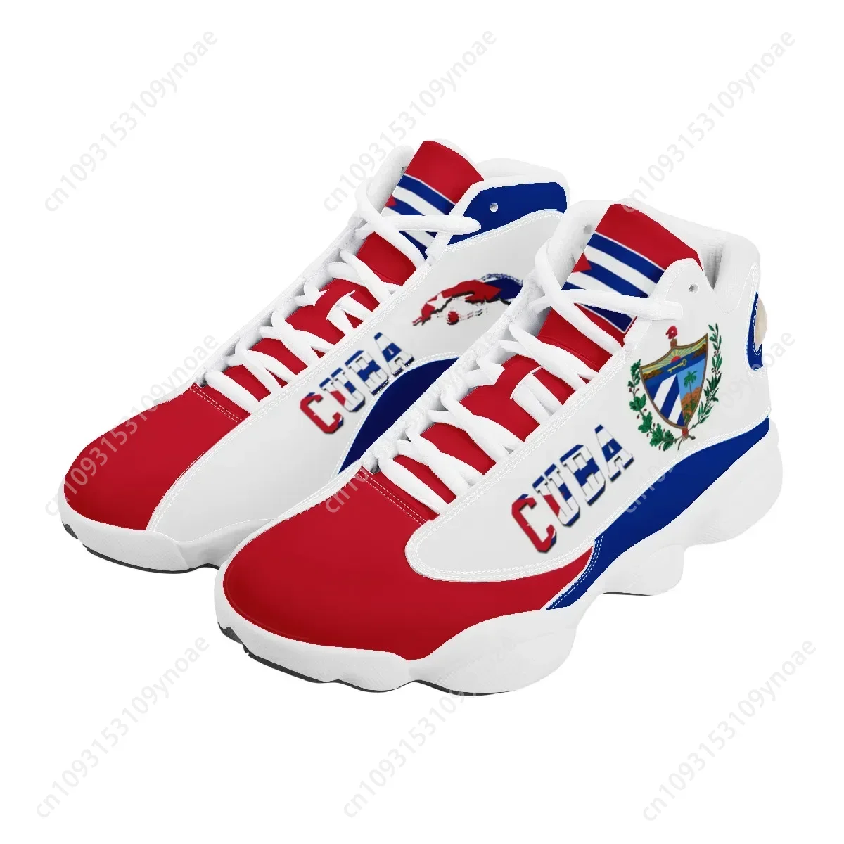 CUBA Flag Print Cool Men Baske - Running Z ulasan dan harga