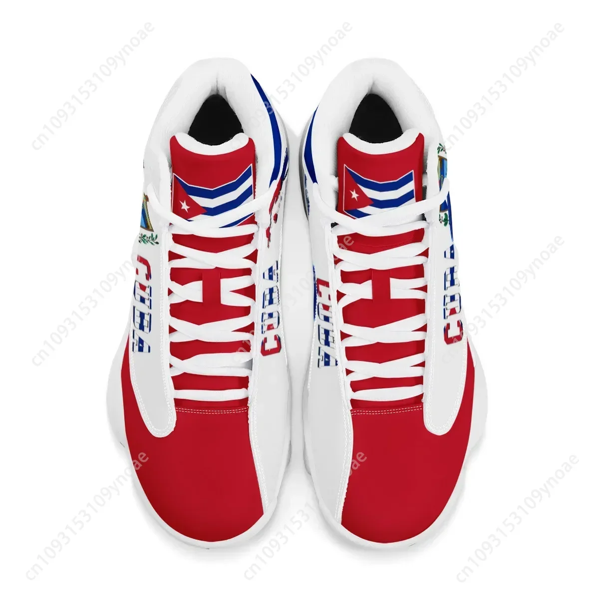 CUBA Flag Print Cool Men Baske - Running Z ulasan dan harga