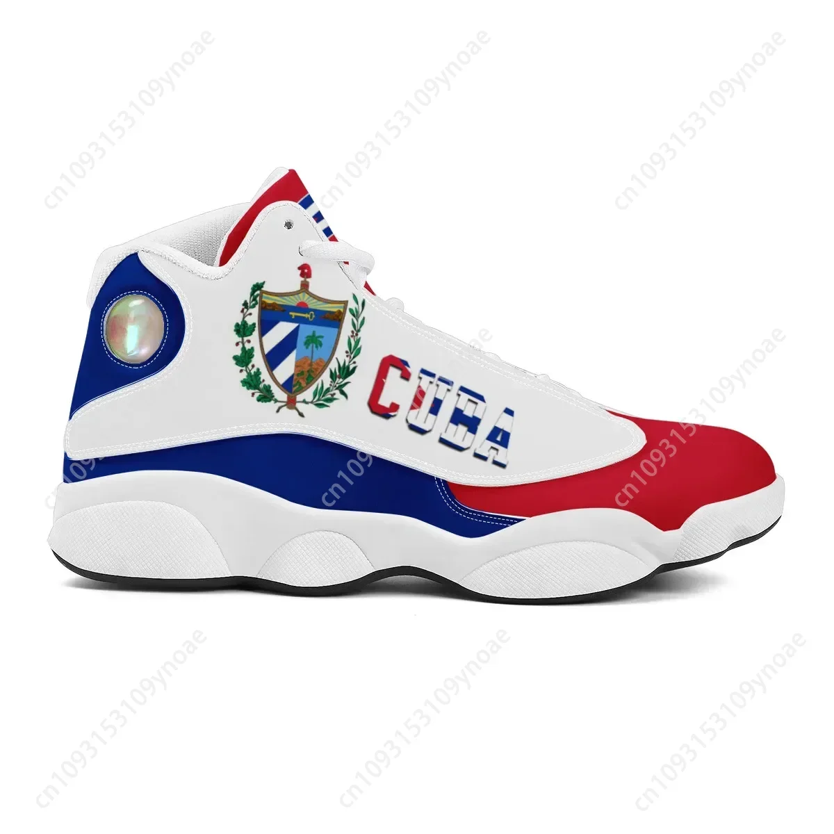 CUBA Flag Print Cool Men Baske - Running Z ulasan dan harga