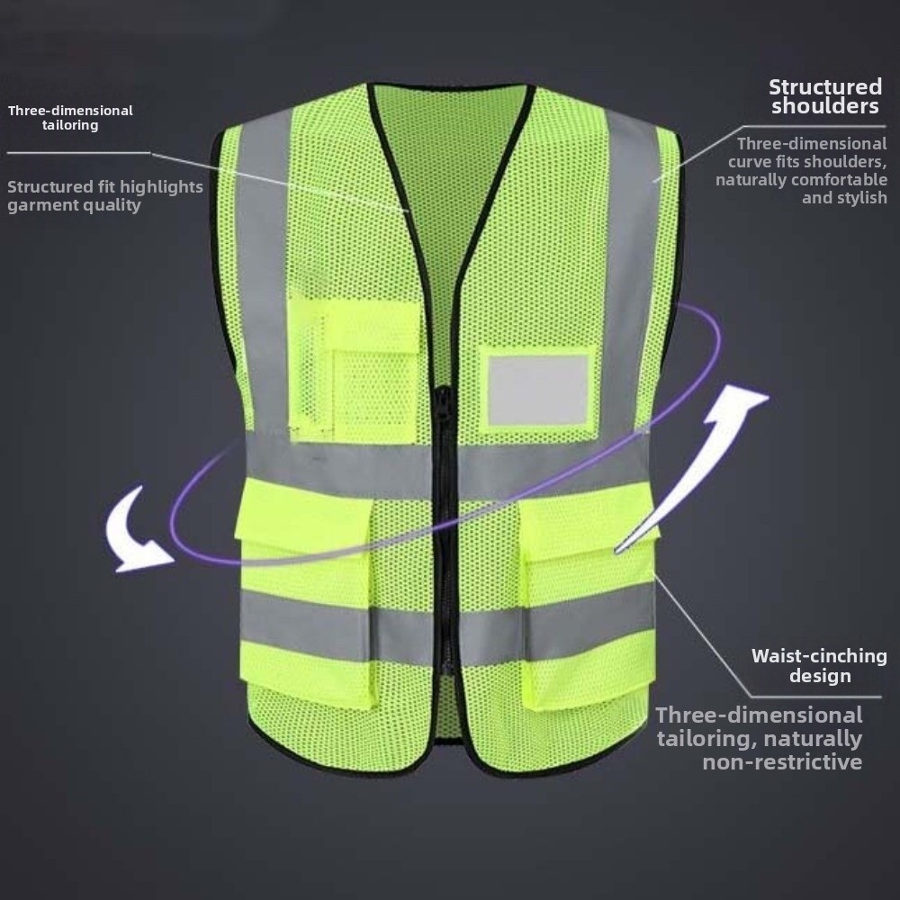 High Visibility Reflective Ves - High And Running Gear ulasan dan harga