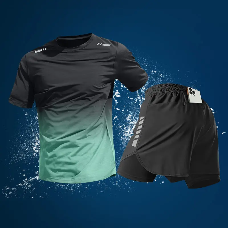 Marathon Men's 2-Piece Running - Running Gear For Your Phone ulasan dan harga