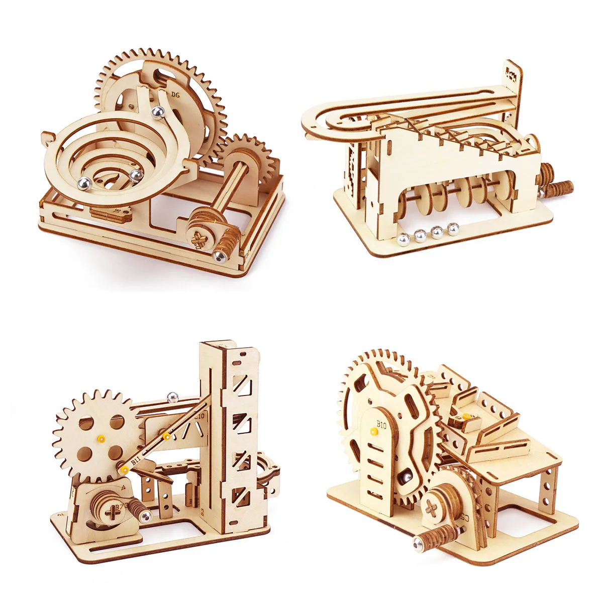 DIY Mechanical Iron Ball Maze  - Running Gear Track ulasan dan harga