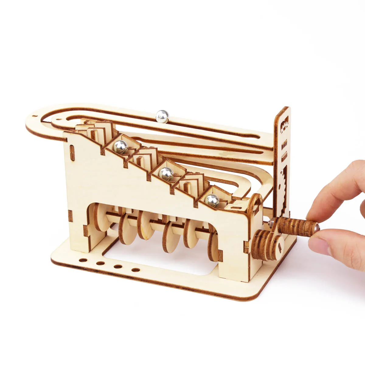 DIY Mechanical Iron Ball Maze  - Running Gear Track ulasan dan harga