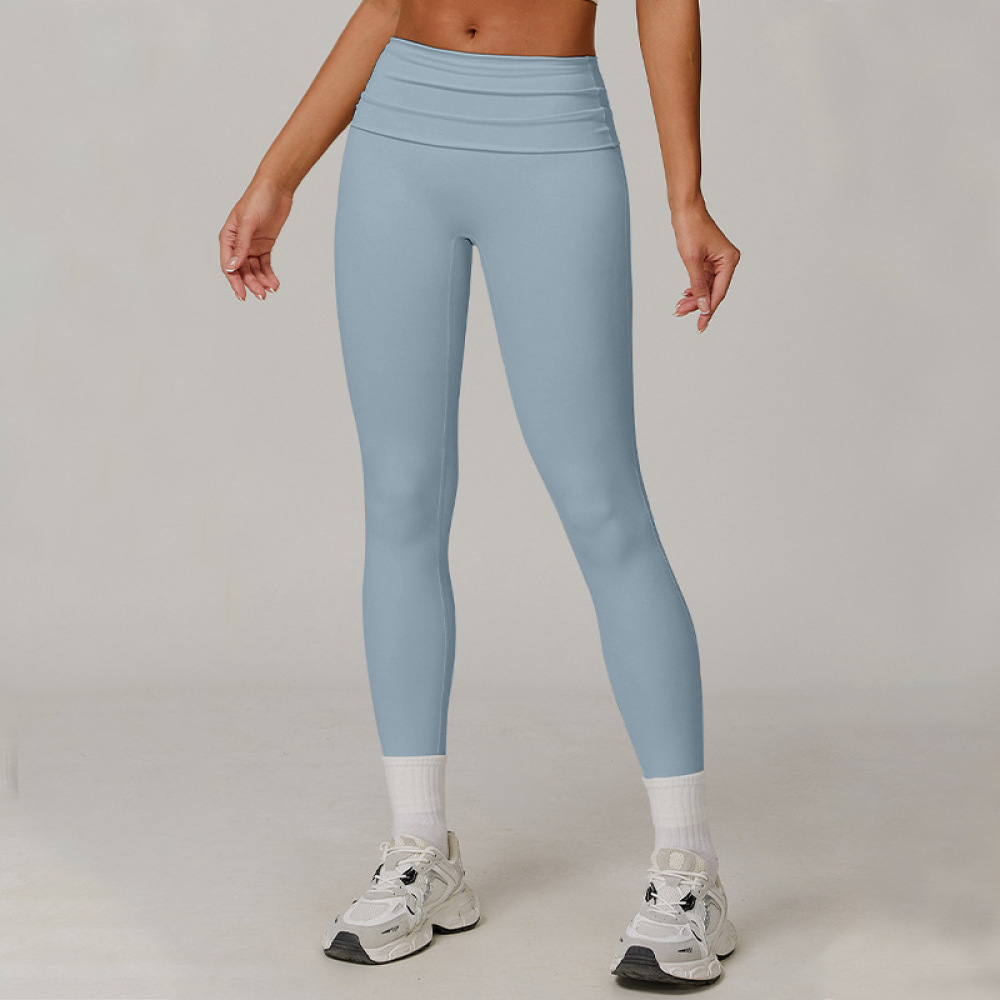 Athletic Yoga Pants Women Fold - High And Running Gear ulasan dan harga
