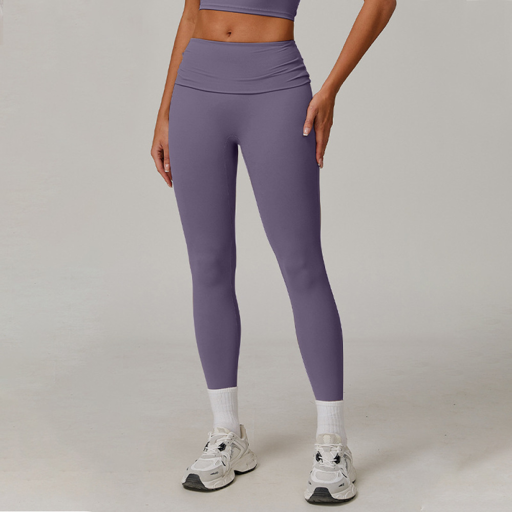 Athletic Yoga Pants Women Fold - High And Running Gear ulasan dan harga