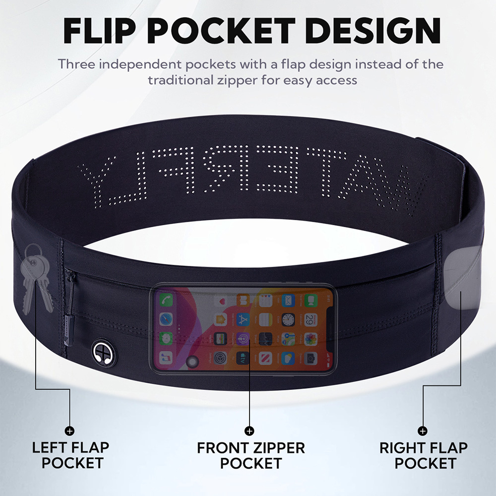 WATERFLY Running Belt Fanny Pa - Running Gear Bag ulasan dan harga