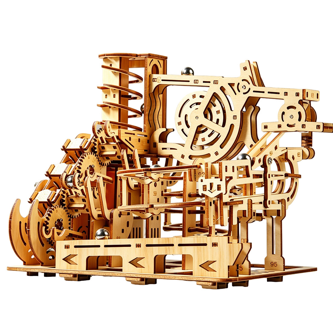 3D Wooden Puzzle Mechanical Ma - Running Gear Track ulasan dan harga