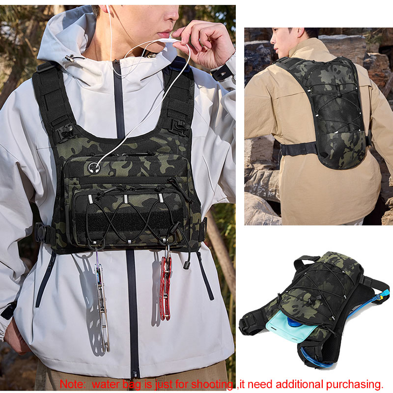 Tactical Bag Front Chest Rig V - Running Gear Bag ulasan dan harga
