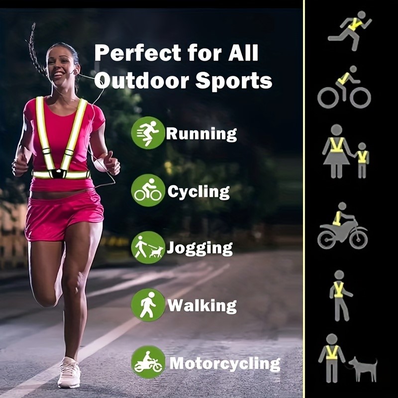 High Visibility Reflective Saf - High And Running Gear ulasan dan harga