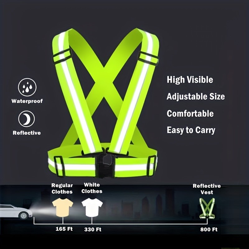 High Visibility Reflective Saf - High And Running Gear ulasan dan harga